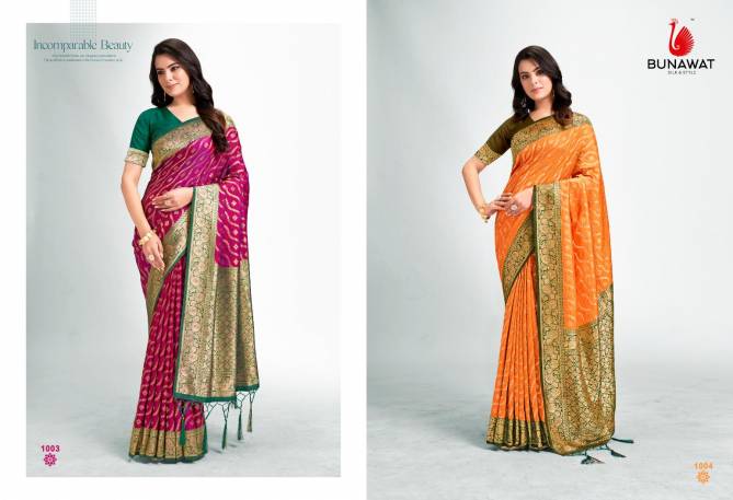 Adhunik By Bunawat Silk Designer Wedding Sarees Wholesale Clothing Suppliers In India
